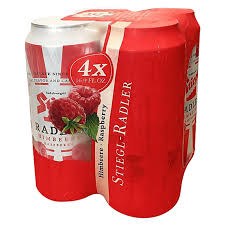 Stiegl Raspberry Radler 4pk 16oz Can