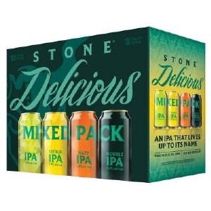 Stone Delicious Mixed  12pk Cans