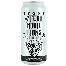 Stone Fear Movie Lions Double IPA Bottles Stone Fear Movie Lions Double IPA Bottles