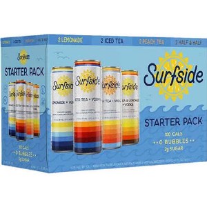Surfside Starter Seltzer Variety 8pk Cans