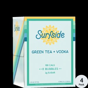 Surfside Green Tea Vodka 4pk Cans