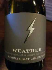 Weather Sonoma Coast Chardonnay 750ml Weather Sonoma Coast Chardonnay 750ml