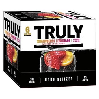 Truly Strawberry Lemonade 6pk