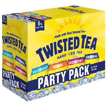 Twisted Tea Party Variety Pack 12pk Cans