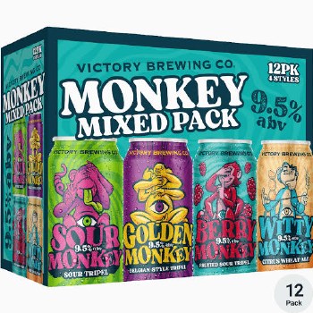 Victory Monkey Mix VP 12pk C