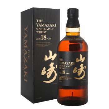 Yamazaki 18 Year Japenese Single Malt Whiskey 750ml