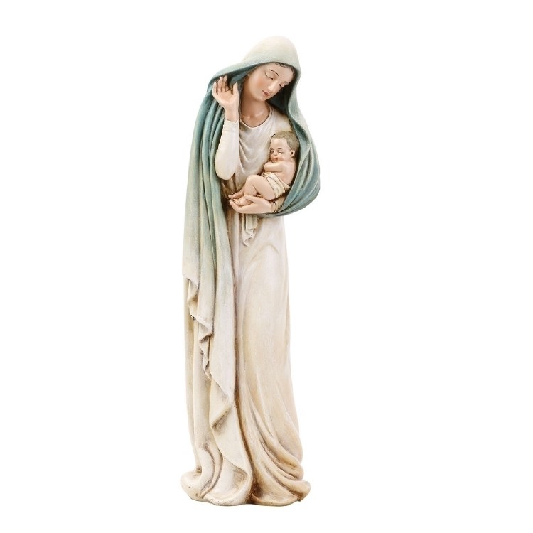 MADONNA WITH CHILD STATUE