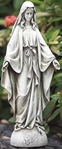 OUR LADY OF GRACE OUTDOOR GARDEN STATUE