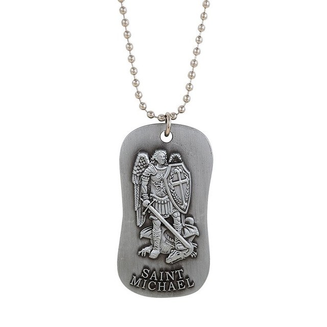 ST MICHAEL 2" DOG TAG