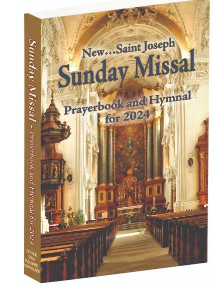 2024 ST JOSEPH SUNDAY MISSAL PRAYERBOOK AND HYMNAL