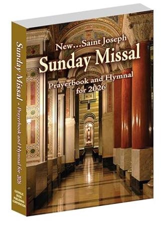 2026 ST JOSEPH SUNDAY MISSAL PRAYERBOOK AND HYMNAL