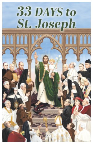 33 DAYS TO ST JOSEPH PRAYER CARD