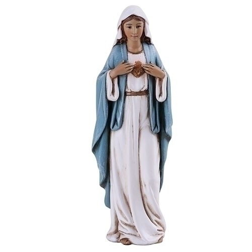 IMMACULATE HEART OF MARY 4&quot; STATUE