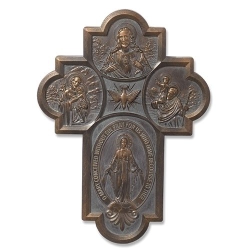 4-WAY MEDAL WALL CROSS