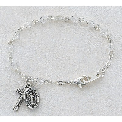 5.5 " CRYSTAL BABY BRACELET