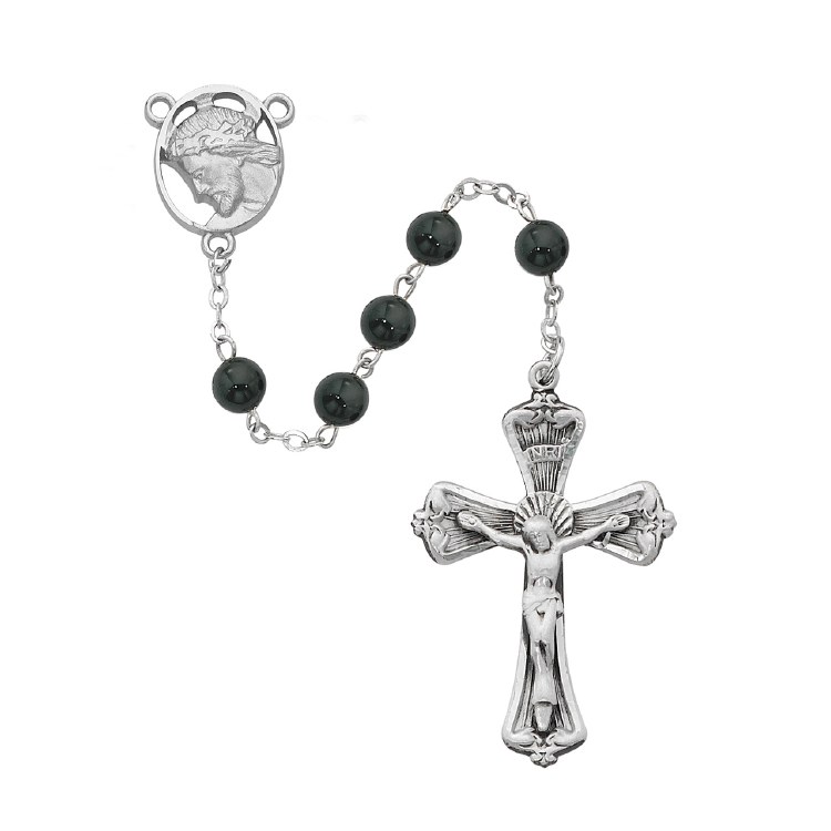 GENUINE BLACK ONYX ROSARY