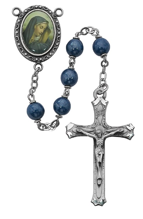 OUR LADY OF SORROWS ROSARY 7MM