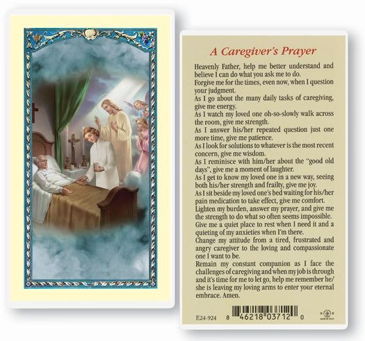 A CAREGIVER'S PRAYER