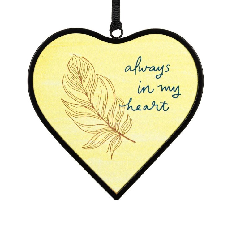 ALWAYS IN MY HEART SUNCATCHER