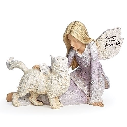 ANGEL WITH CAT