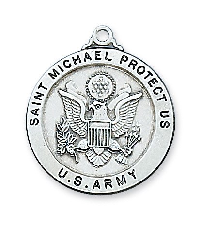 SS U.S. ARMY MEDAL 24&quot; CHAIN