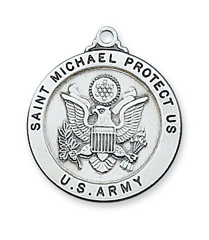 SS U.S. ARMY MEDAL 24" CHAIN
