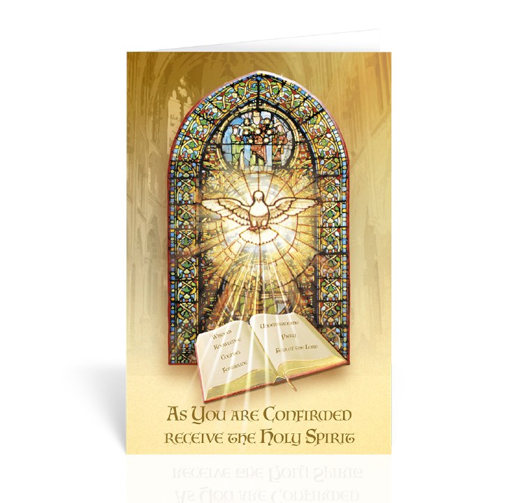 HOLY SPIRIT CONFIRMATION CARD