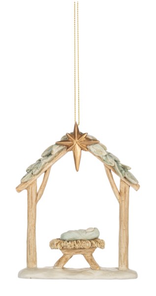 BABY JESUS IN MANGER CUT OUT