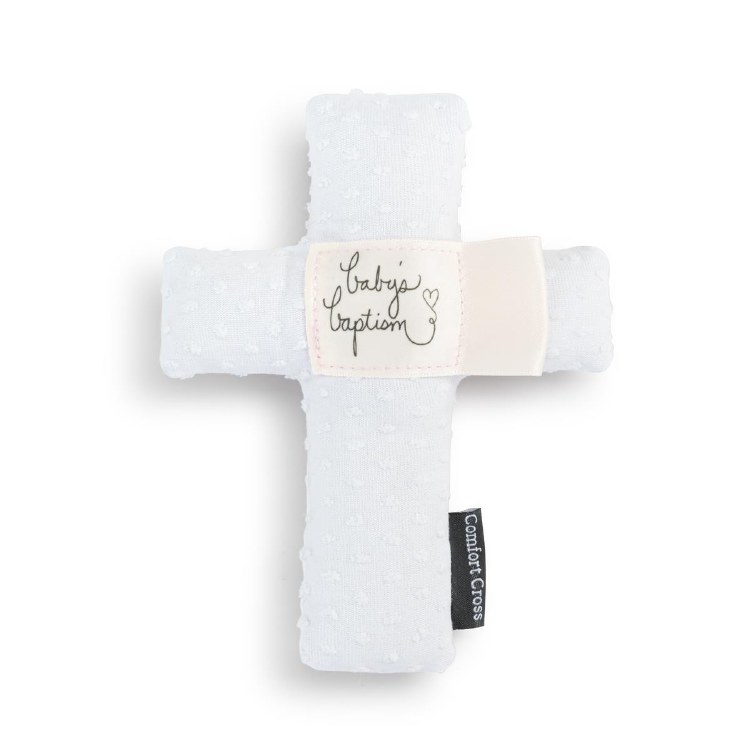 PINK BLESS THIS CHILD COMFORT CROSS