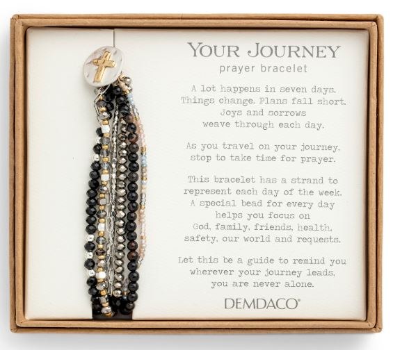 BLACK YOUR JOURNEY BRACELET