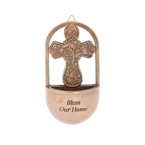 BLESS OUR HOME HOLY WATER FONT