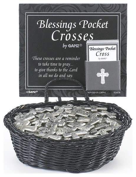 BLESSING POCKET CROSS ASSORTED