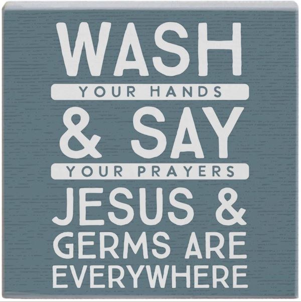 JESUS AND GERMS BLOCK