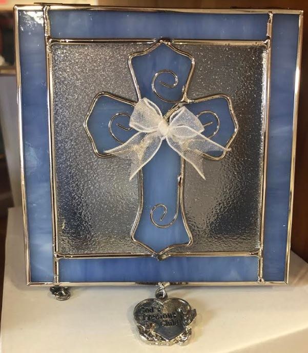 BLUE KEEPSAKE BOX