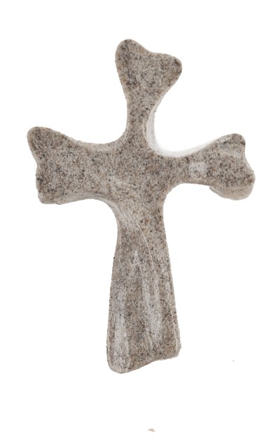 BOX COMFORTING CROSS POLYSTONE