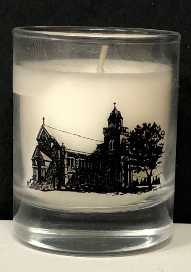 NATIONAL SHRINE OF THE DIVINE MERCY VOTIVE CANDLE