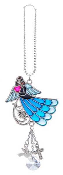 BLUE ANGEL CAR CHARM
