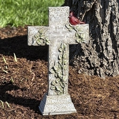 CARDINAL MEMORIAL GARDEN CROSS