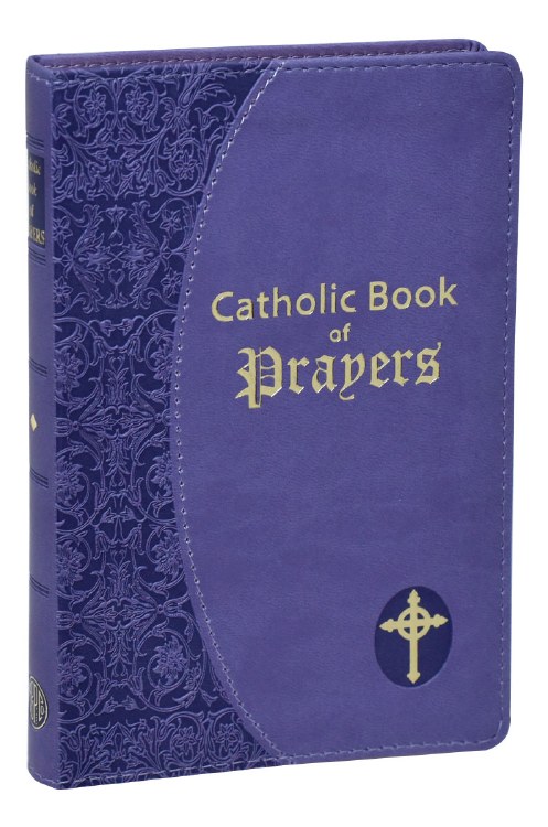 CATHOLIC BOOK OF PRAYERS LAVENDER