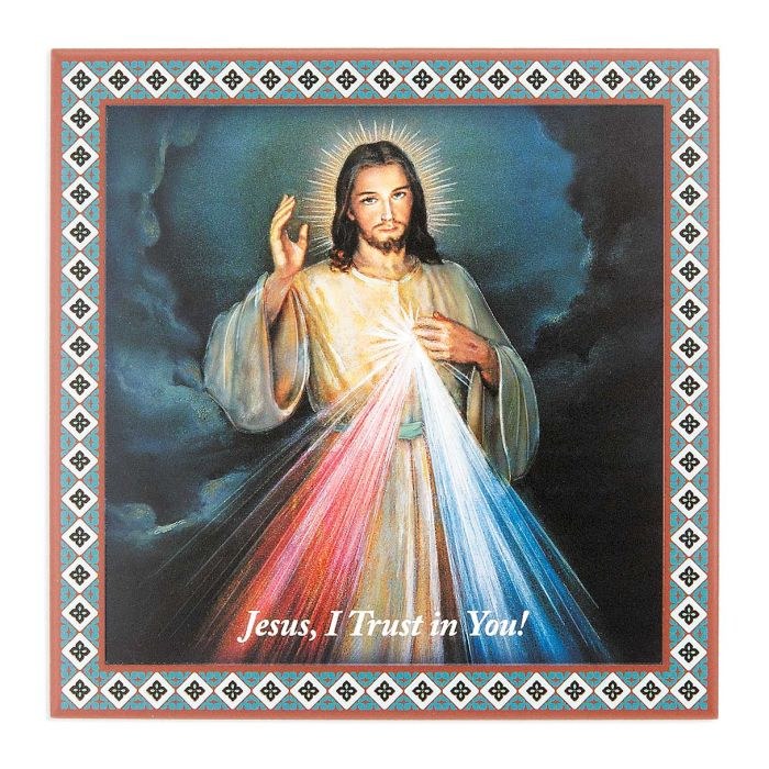 DIVINE MERCY CERAMIC TILE