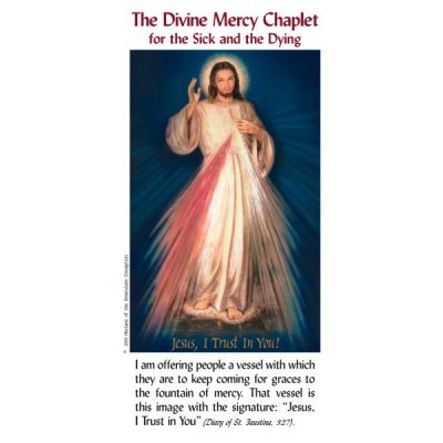 DIVINE MERCY CHAPLET FOR THE SICK &amp; THE DYING PAMPHLET