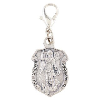 ST MICHAEL MEDAL CLIP ON