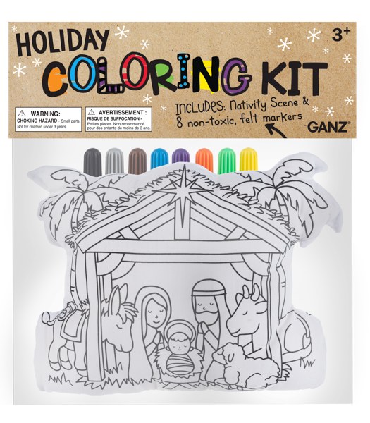 COLORING NATIVITY KIT