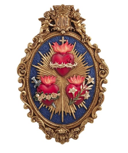 3 HEARTS FULL COLOR PLAQUE