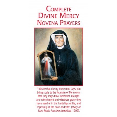 COMPLETE DIVINE MERCY NOVENA PRAYERS PAMPHLET