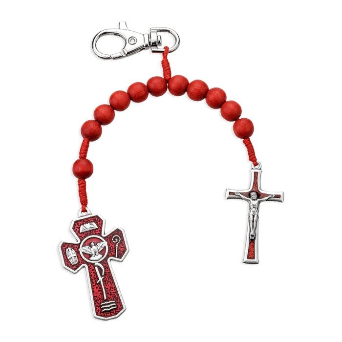CONFIRMATION ONE DECADE ROSARY W/CLIP