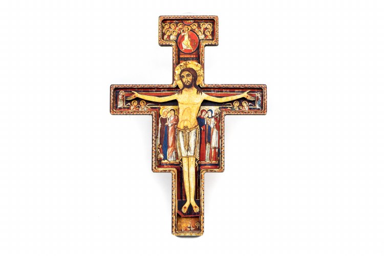 SAN DAMIANO CROSS 7"