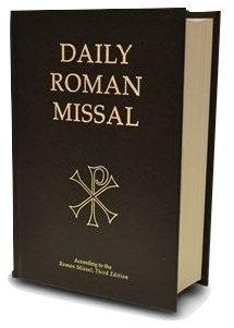 DAILY ROMAN MISSAL, 7TH EDITION, BLACK