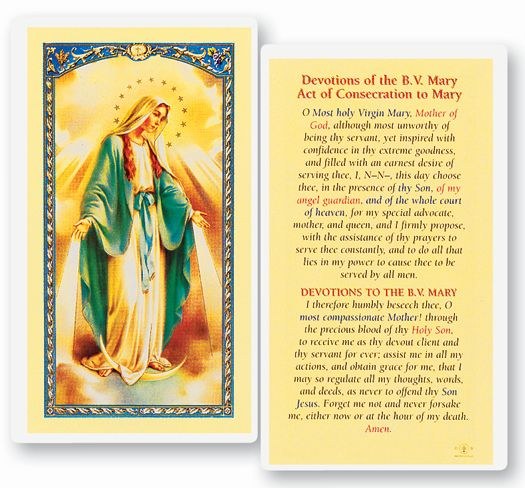 DEVOTIONS OF THE BLESSED VIRGIN MARY