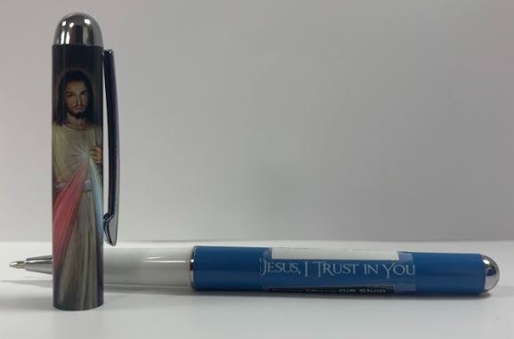 DIVINE MERCY PEN WITH CAP